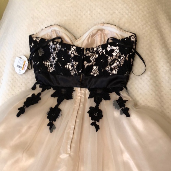 NWT Formal Dress with Lace Detail - Picture 6 of 6